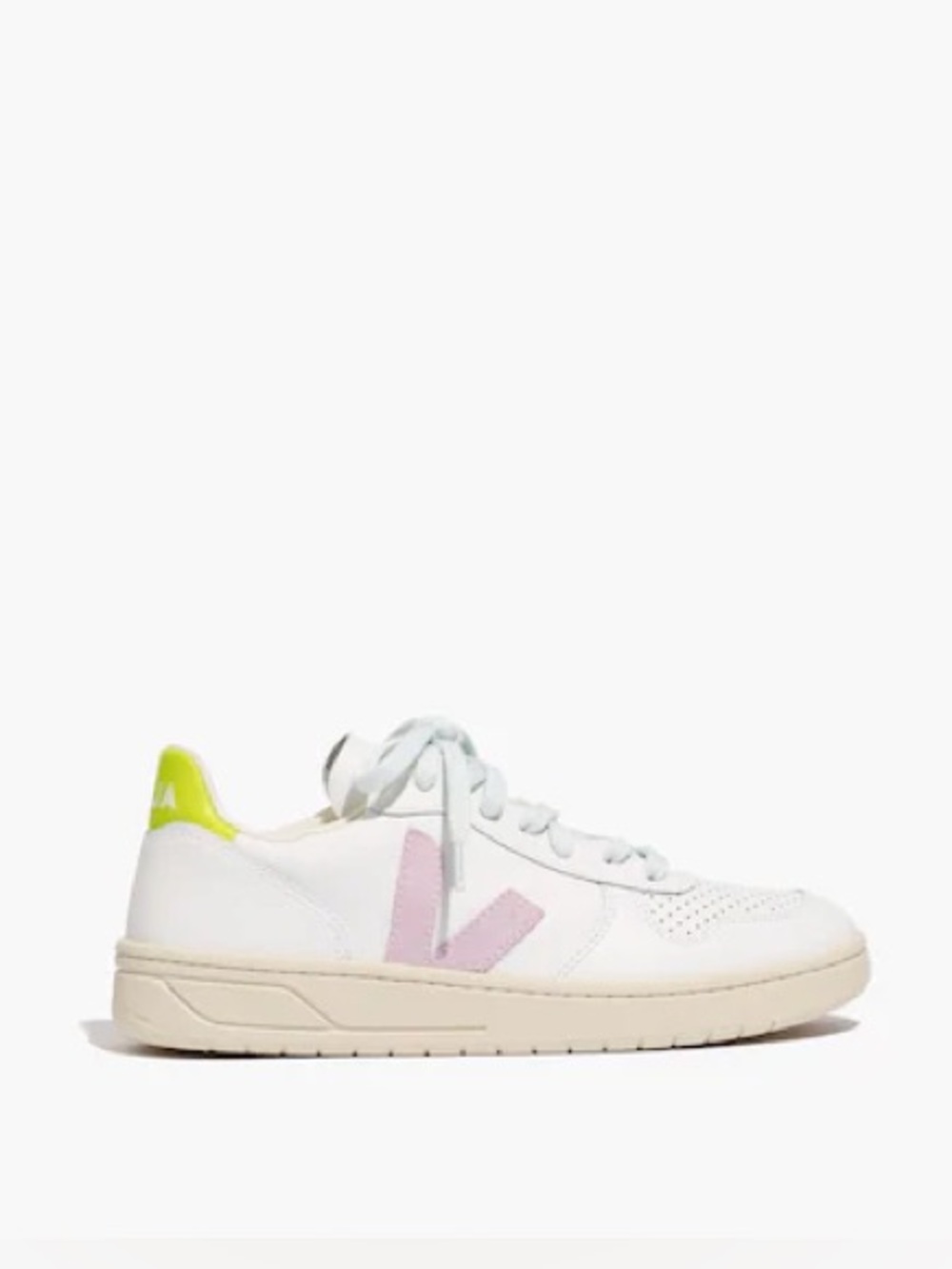Veja Women’s Limited Edition White Leather Sneaker